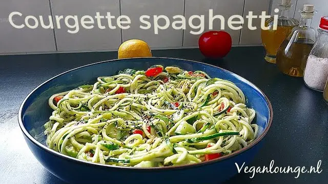 Hoe Courgette Spaghetti Klaarmaken